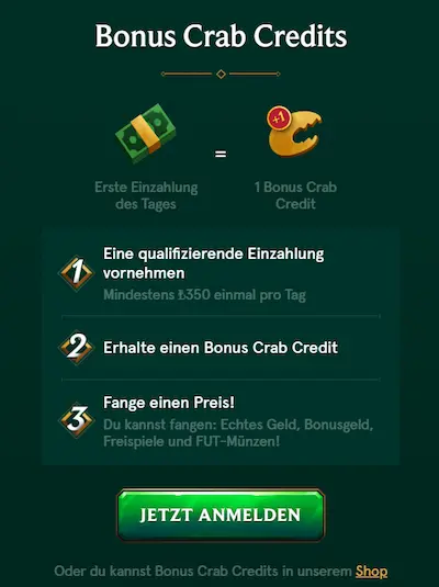 Casinia Casino bonuses